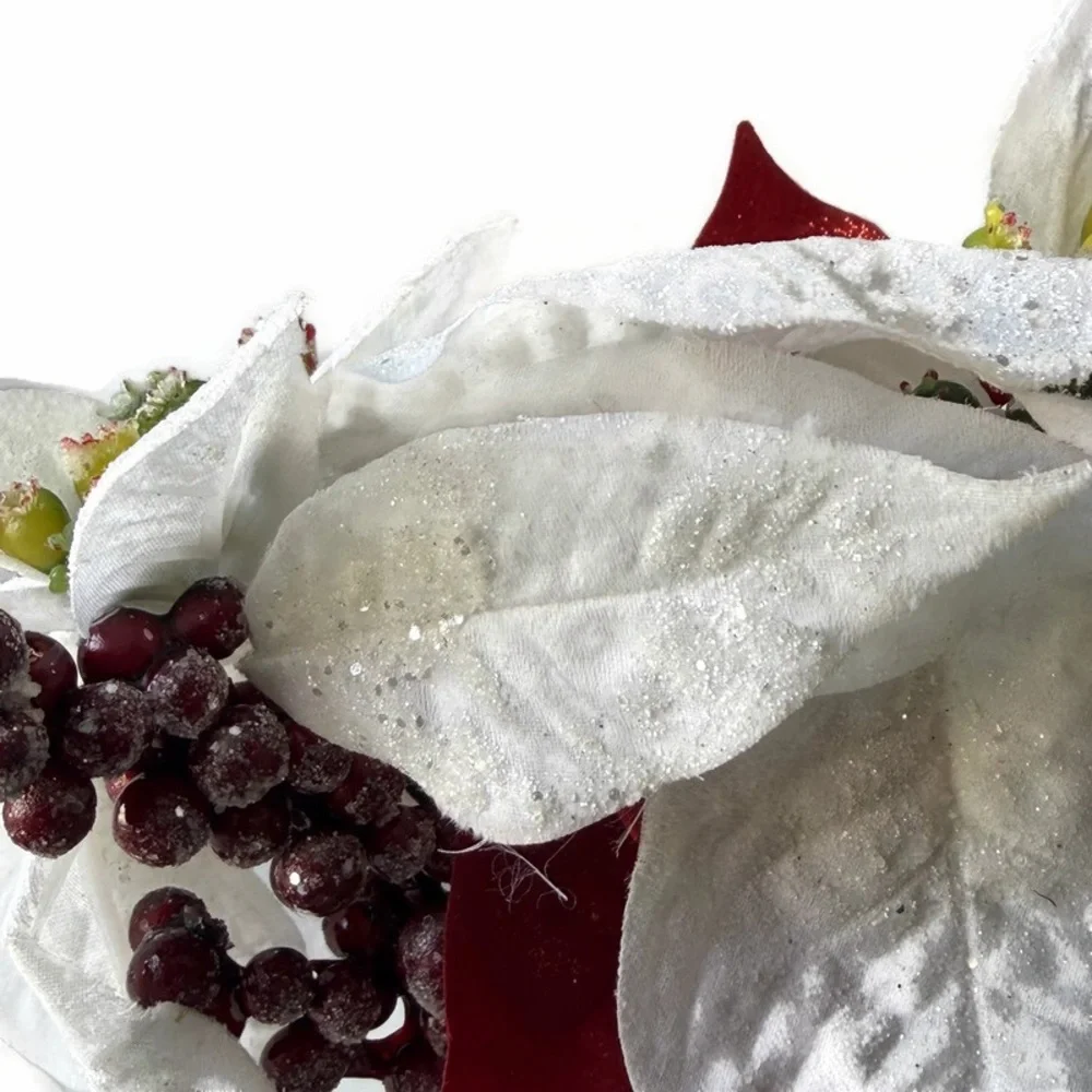 Christmas Floral Decor Lot